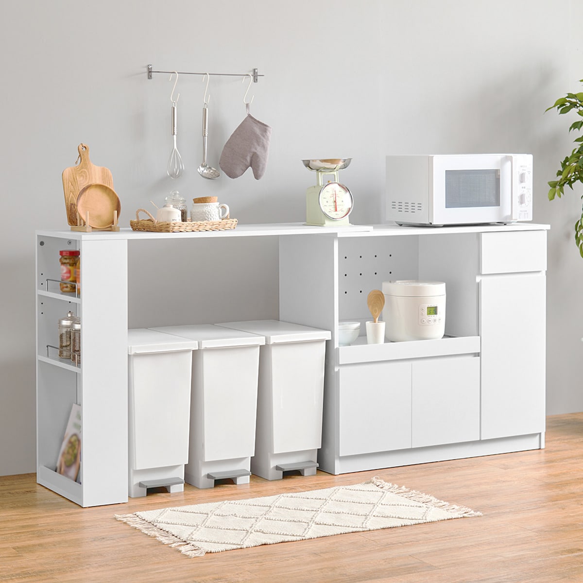 楽天市場】伸縮キッチンカウンター (幅104〜178cm) ニトリ 【メーカー