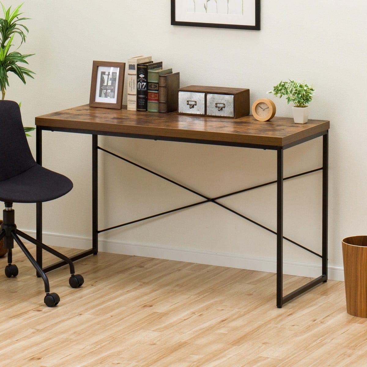 楽天市場】デスク (N ステイン 120) ニトリ 【玄関先迄納品】 【1年