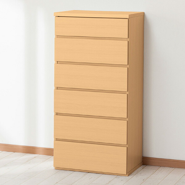 楽天市場】ハイチェスト 幅59.5cm (エレアK 60 6段) ニトリ 【配送員