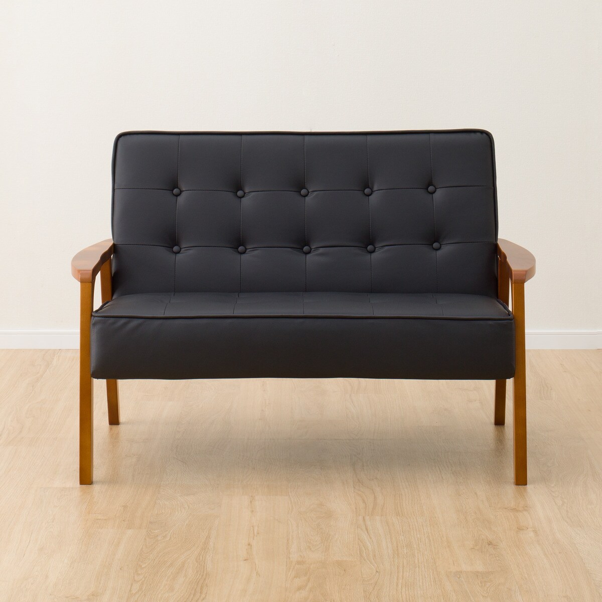 楽天市場】傷・汚れに強いコンパクト 2人掛け 合皮ソファ (Nシールド