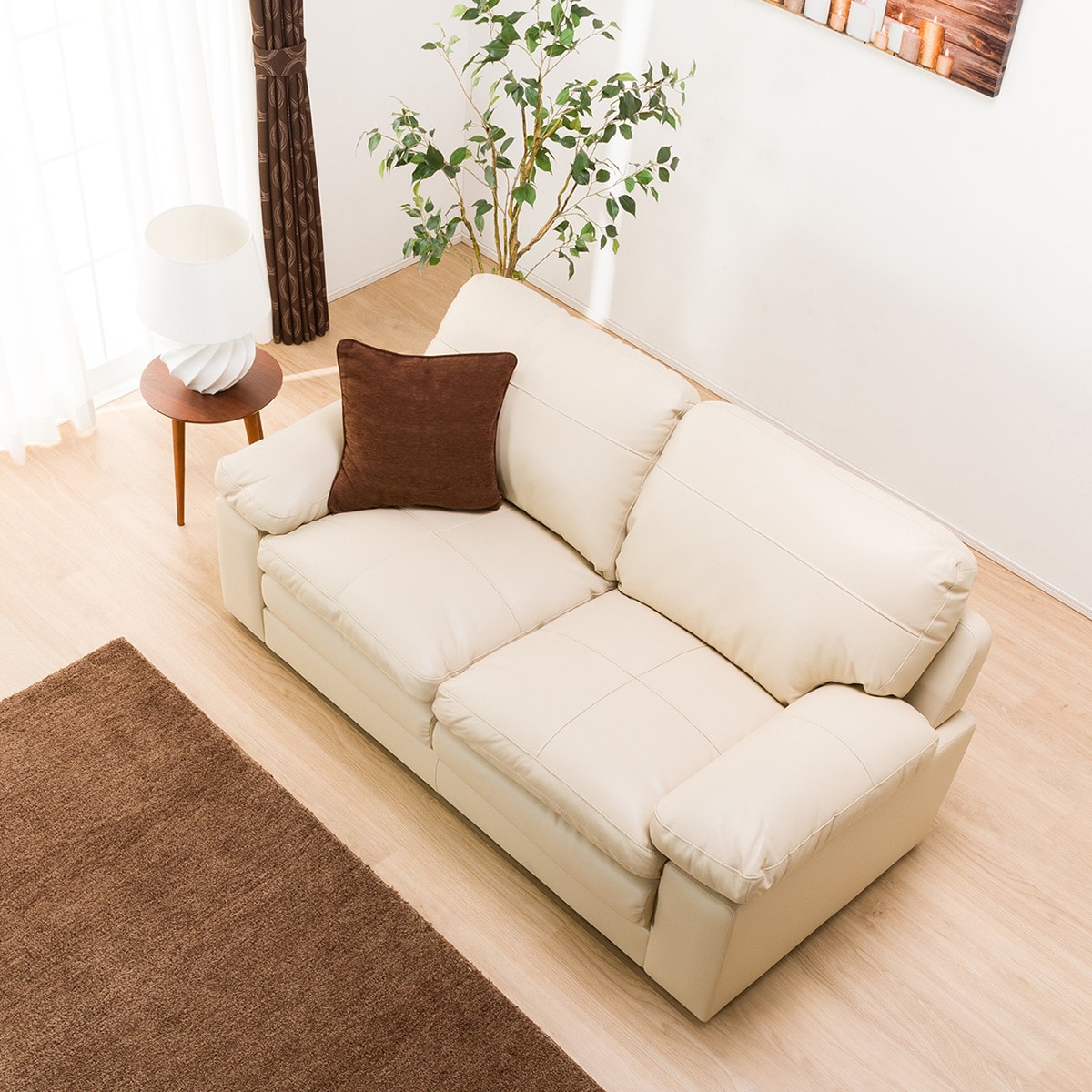 楽天市場】2人掛け ワイドソファ (Sステイツ) ニトリ 【配送員設置商品