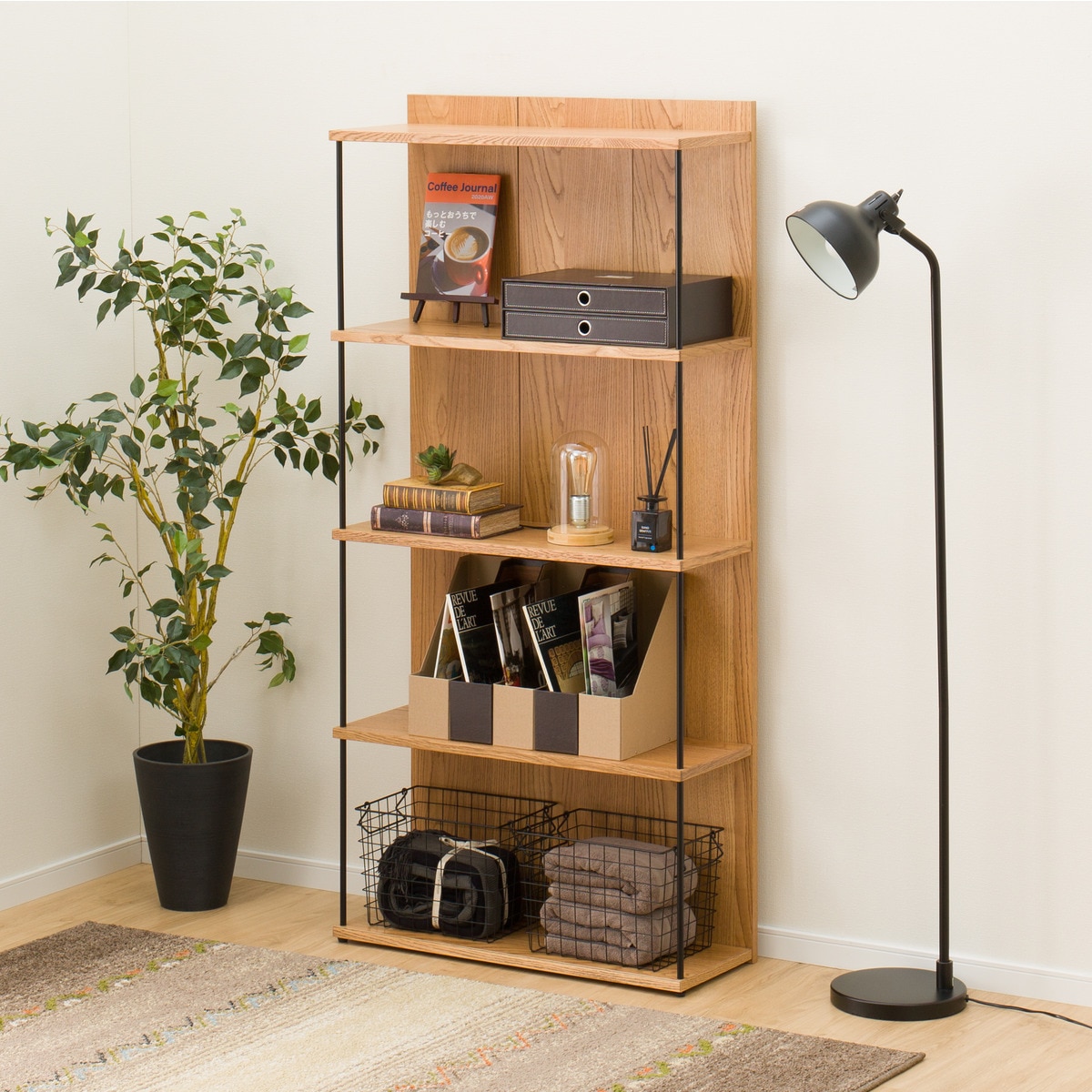 楽天市場】[幅81cm] シェルフH (アウロス3) ニトリ 【配送員設置商品