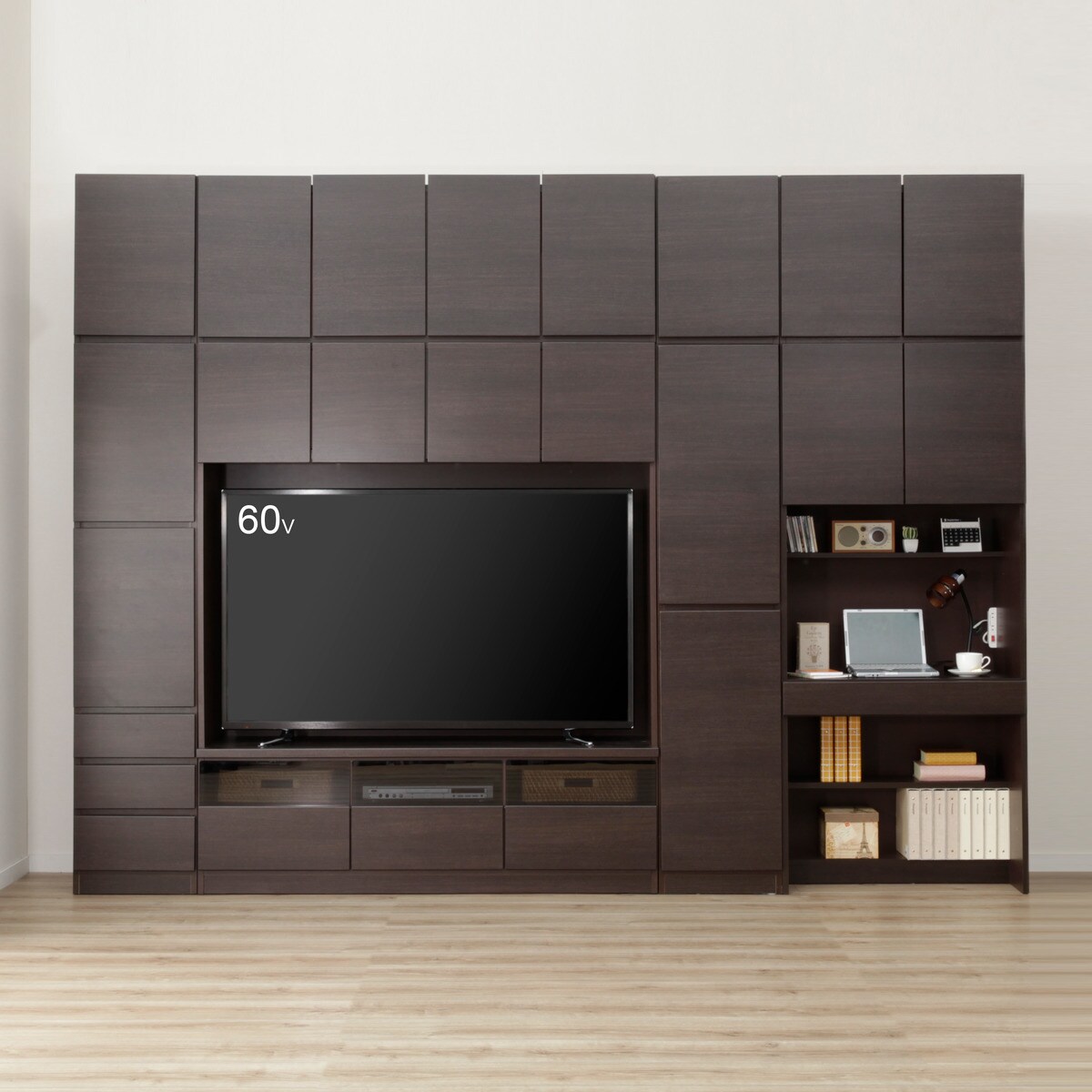 楽天市場】[幅40cm] 壁面ユニットキャビネット用上置き (ウォーレン 40