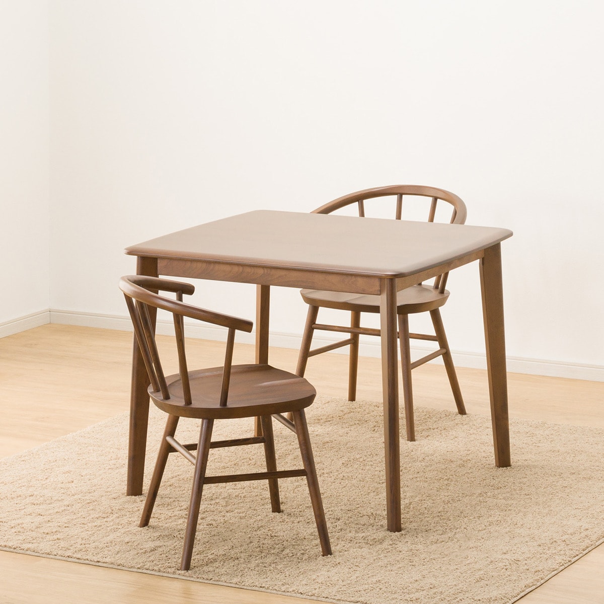 楽天市場】ダイニングテーブル3点セット (NコレクションT-01 90 MBR/C