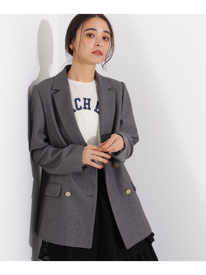 楽天市場】【SALE／10%OFF】ダブルブレストテーラードジャケット N