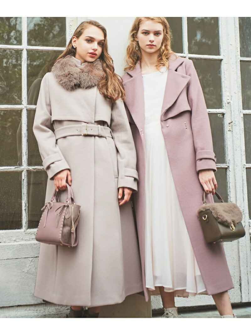 楽天市場】【SALE／70%OFF】2WAYカラーウールトレンチコート Noela