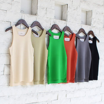 楽天市場】トゥデイフル TODAYFUL ハイゲージニットタンクトップ