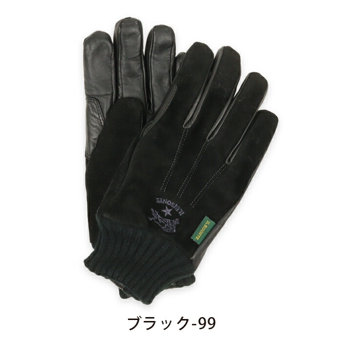 楽天市場】イルビゾンテ 雑貨小物 コンビレザー手袋 54_1_ 54252309182