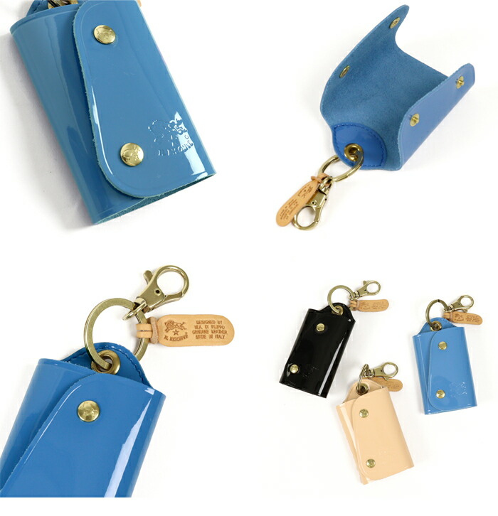 楽天市場】イルビゾンテ キーケース 日本限定エナメルレザースマート