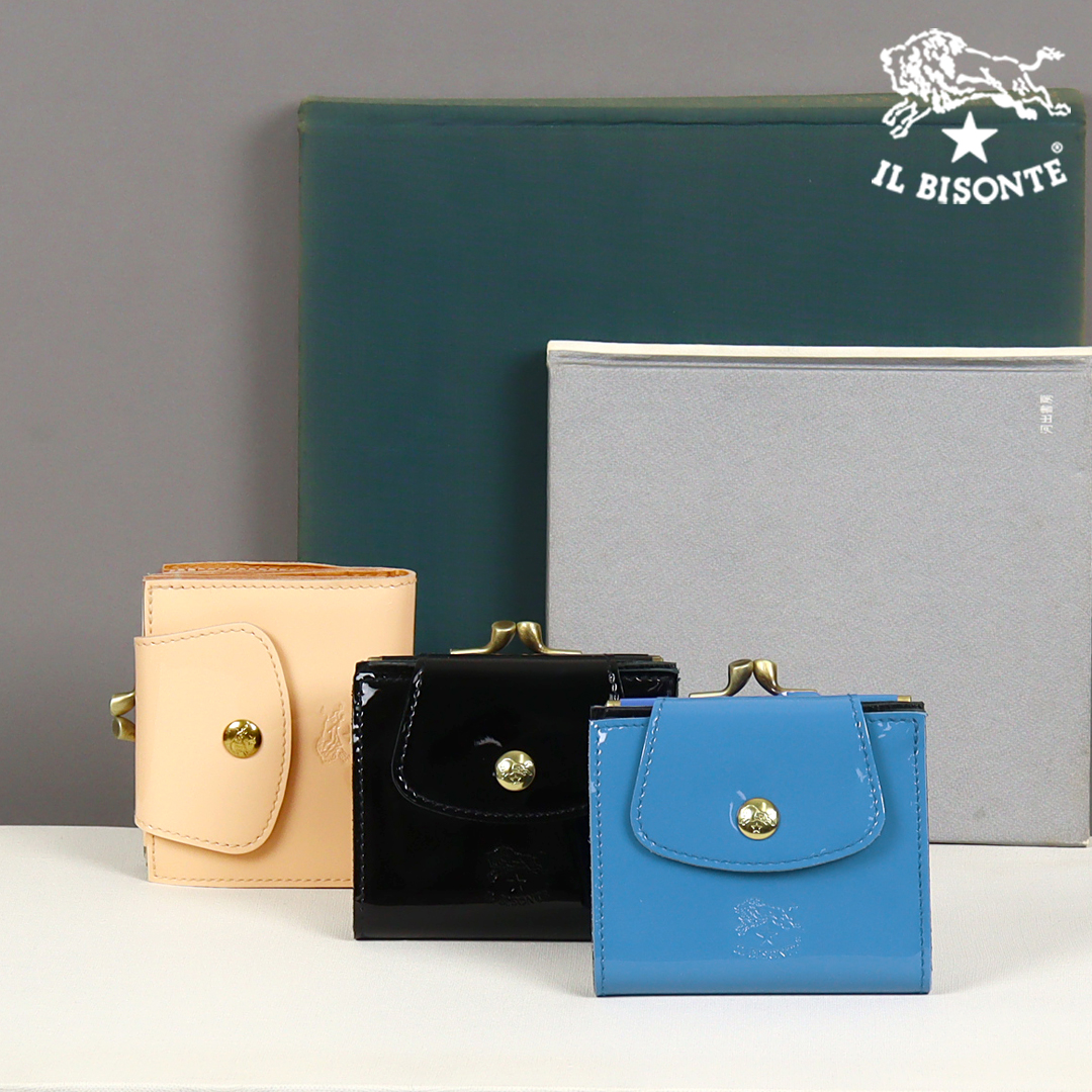 楽天市場】イルビゾンテ 財布 がま口財布 二つ折り財布 日本限定