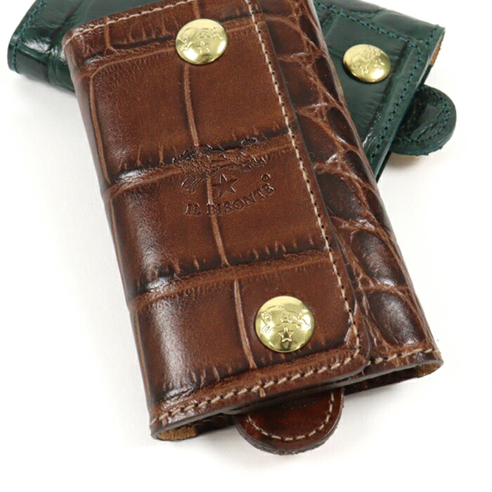 楽天市場】イルビゾンテ キーケース WEB限定 クロコエンボスドレザー6