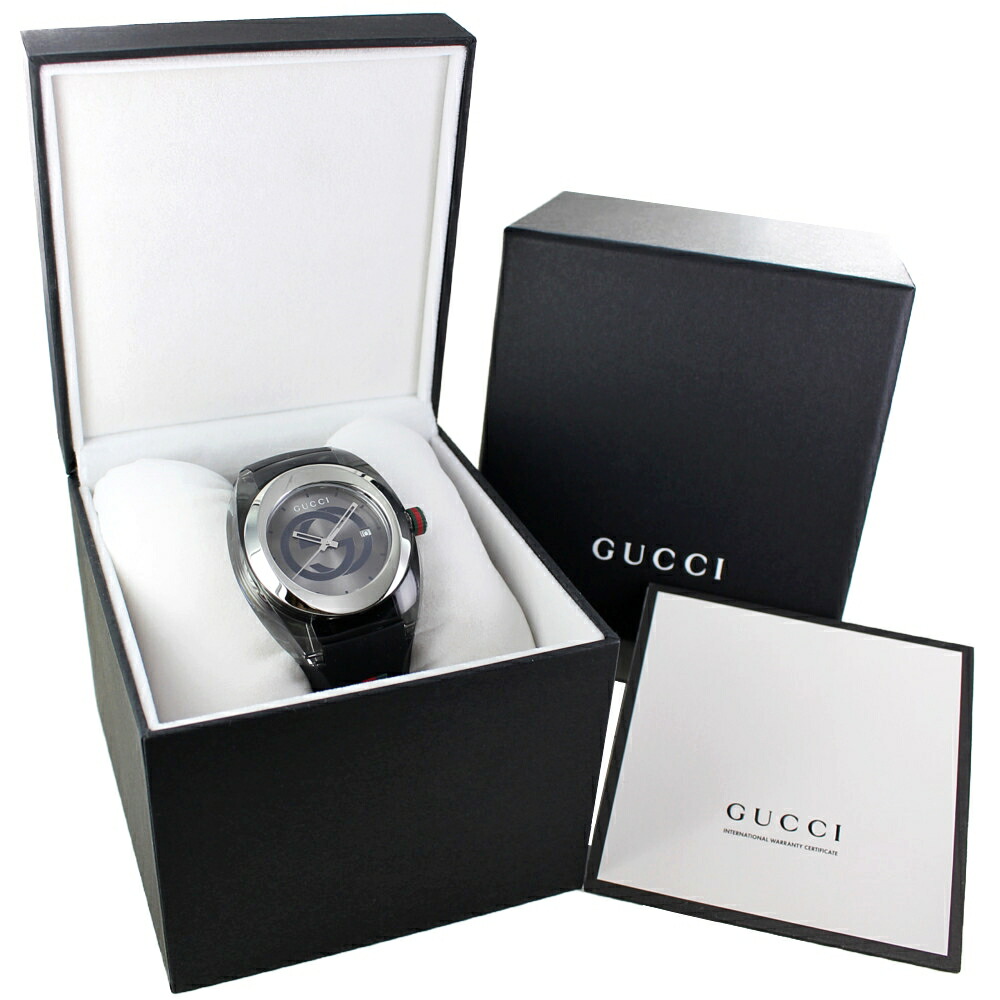 楽天市場】グッチ 腕時計 手表 収納ケース 付き メンズ グッチ時計
