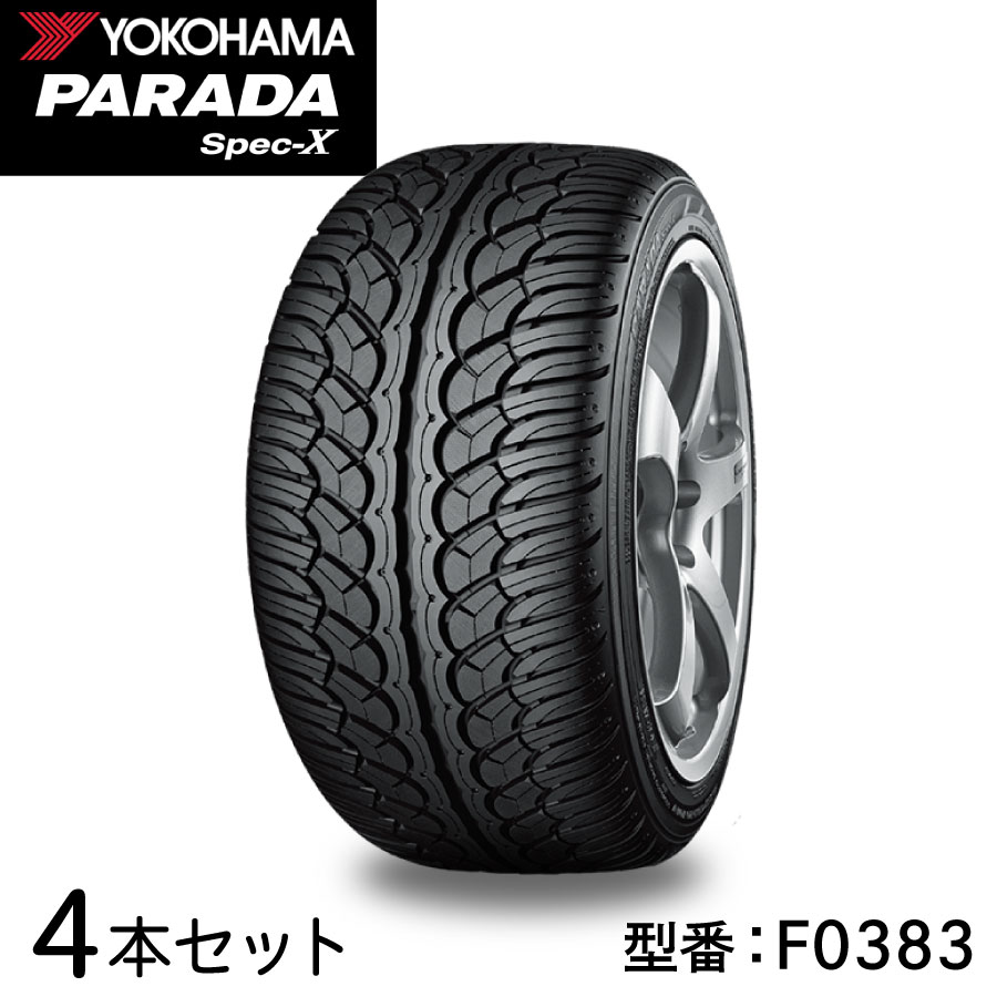 楽天市場】4本セット ヨコハマタイヤ PARADA Spec-X 265/35R22 102V