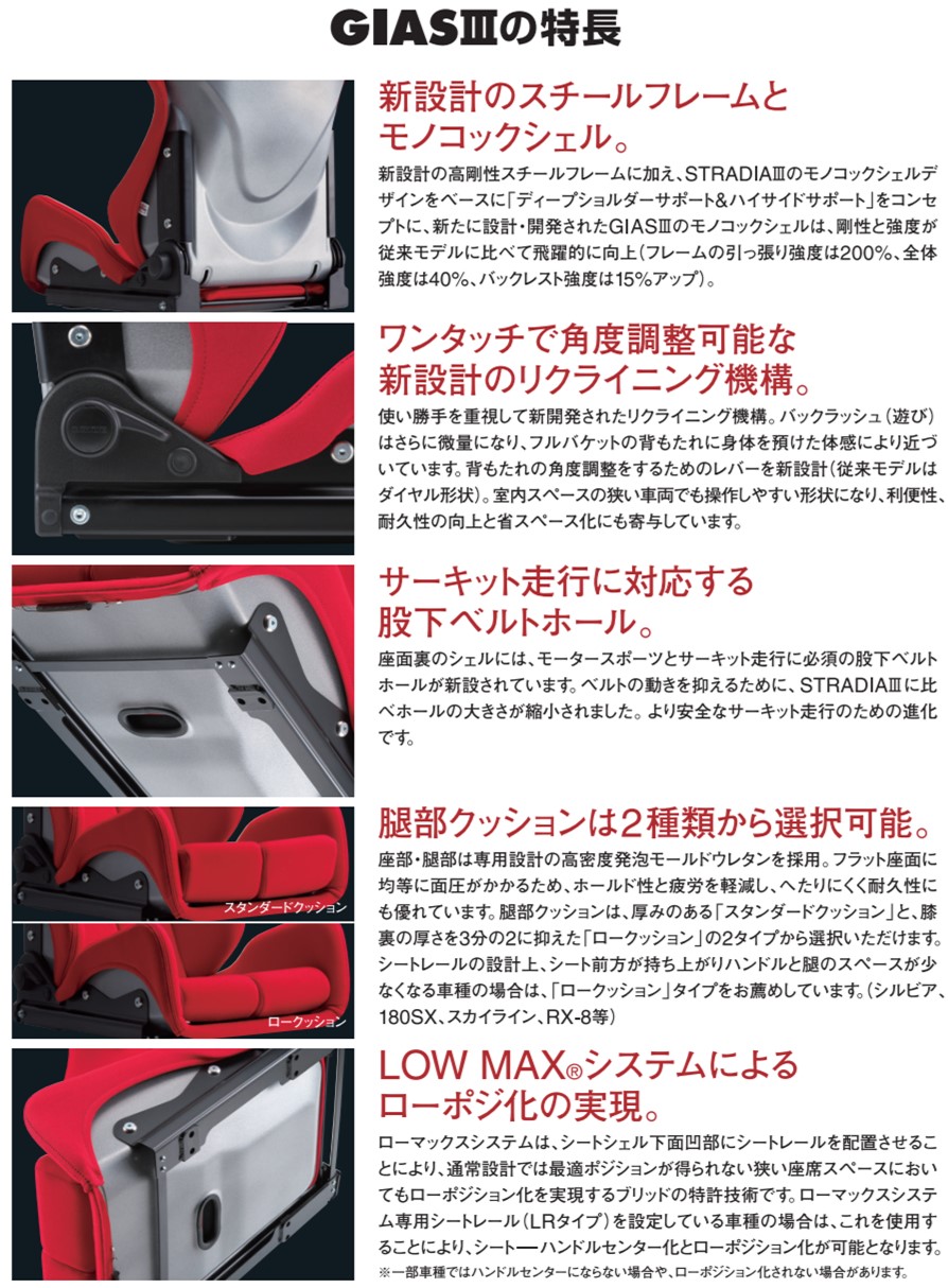 楽天市場】ブリッド GIAS III FRP製シルバーシェル ロークッション