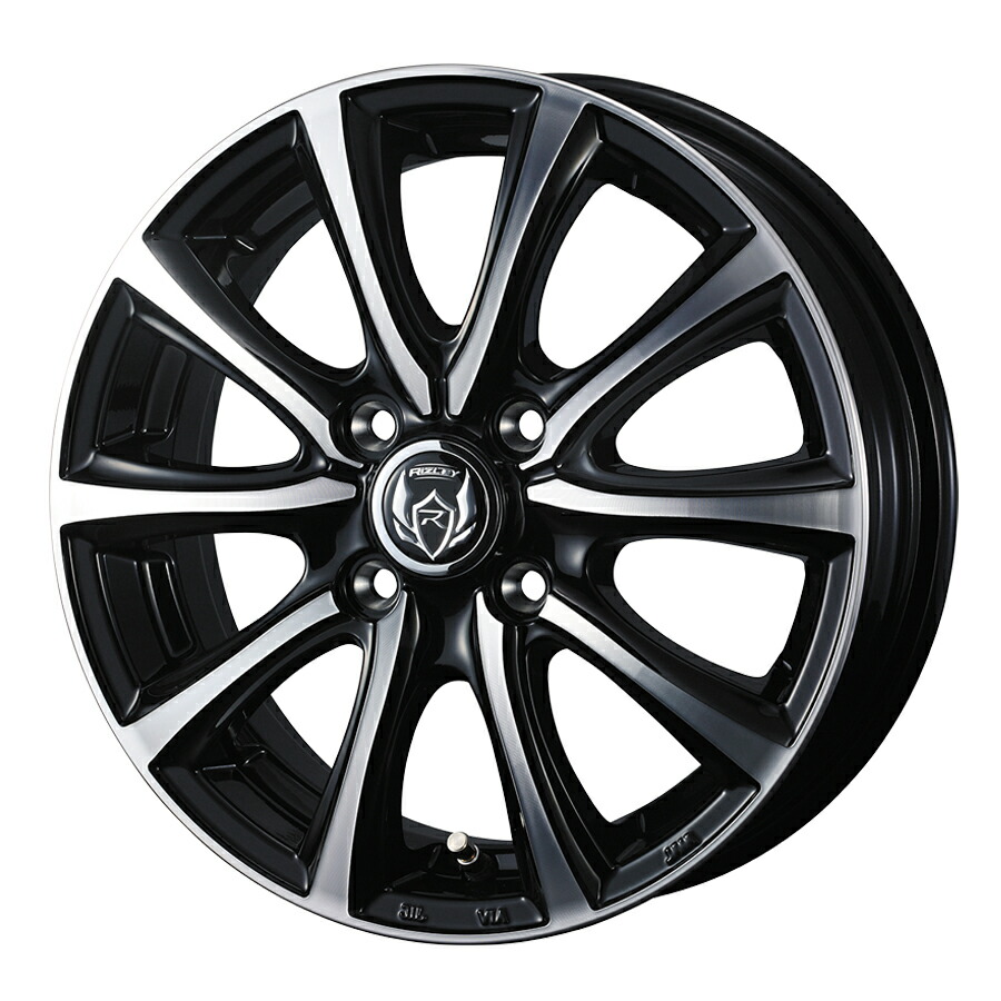 楽天市場】WEDS ホイール RIZLEY MS 13インチ 4.00B インセット45 4穴