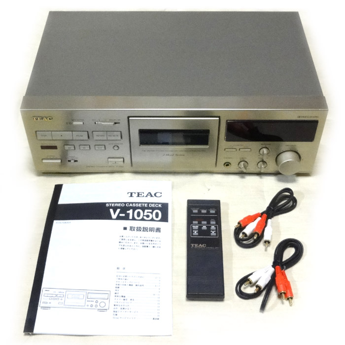 楽天市場】【中古】TEAC V-1050 3ヘッドカセットデッキ : 野澤電機