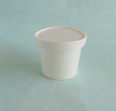 楽天市場】アイスクリームカップ PC100無地 本体・フタセット（50入