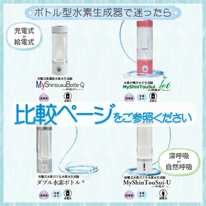 楽天市場】【 レビューキャンペーン実施中 】 水素吸入器 MyShinTouSui