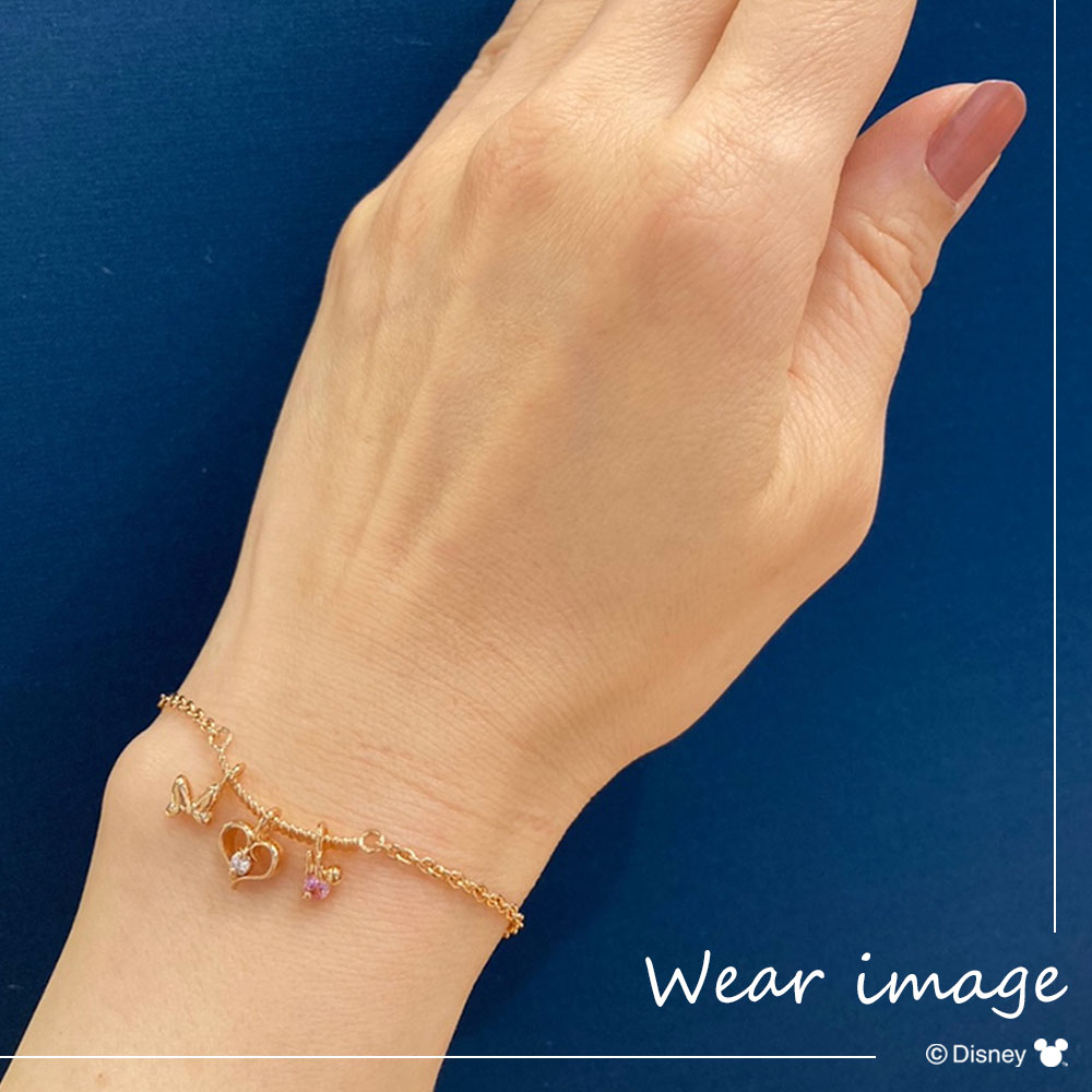 楽天市場】【ラスト1点】ディズニー ブレスレット ミニー シルバー