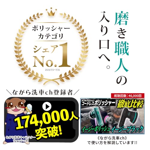 楽天市場】【ながら洗車】Easy Polish ブラックシリーズ『 磨き職人の