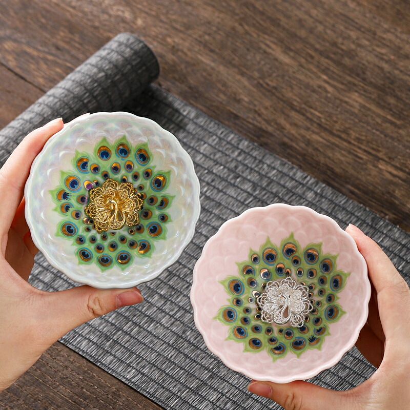 楽天市場】中国陶磁器 花の天目茶碗 盃 杯 】中国 陶磁器 陶器 磁器