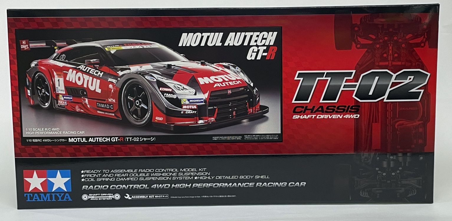 楽天市場】1/10RC MOTUL AUTECH GT-R（TT-02シャーシ） : 中村模型店
