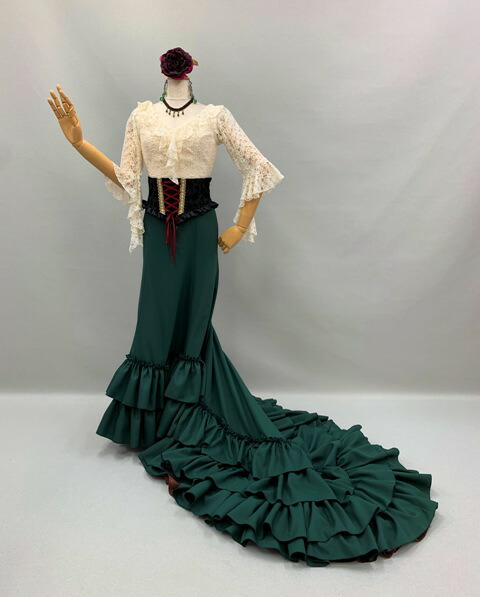 楽天市場】練習用コーラ レッスン用バタデコーラ フラメンコ衣装 全20