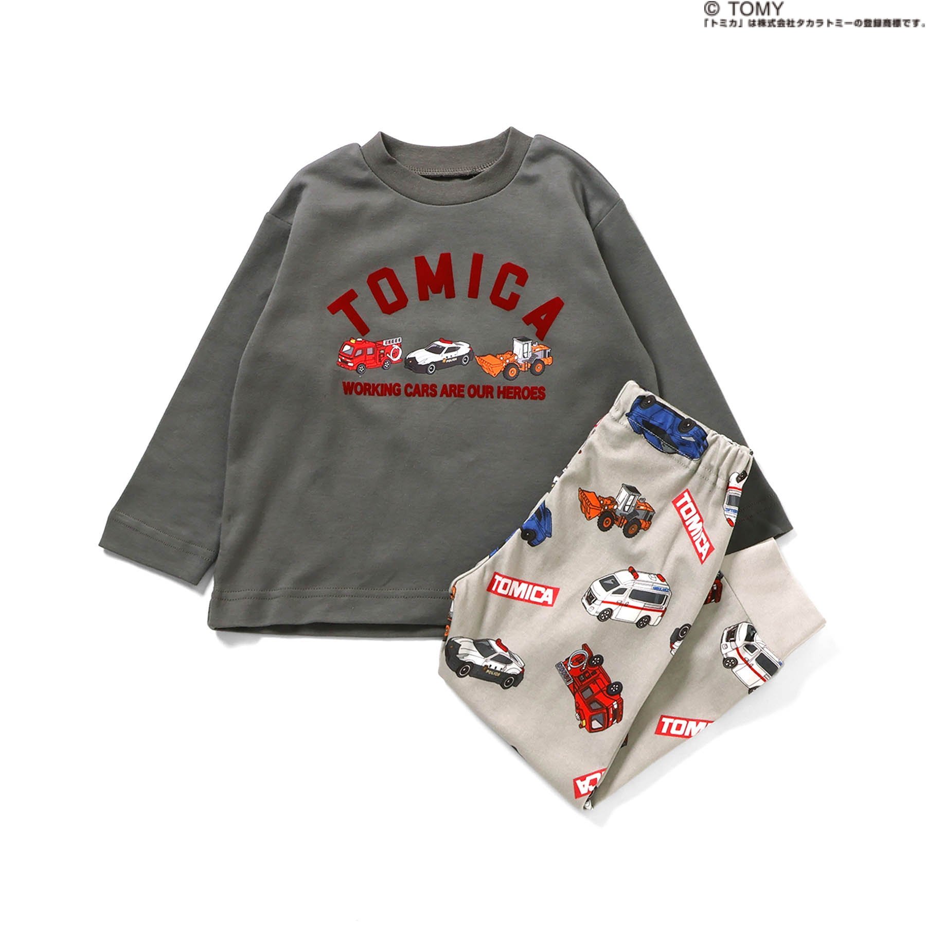 楽天市場】パジャマ キッズ トミカ 男の子 女の子 子供 ベビー 長袖 春