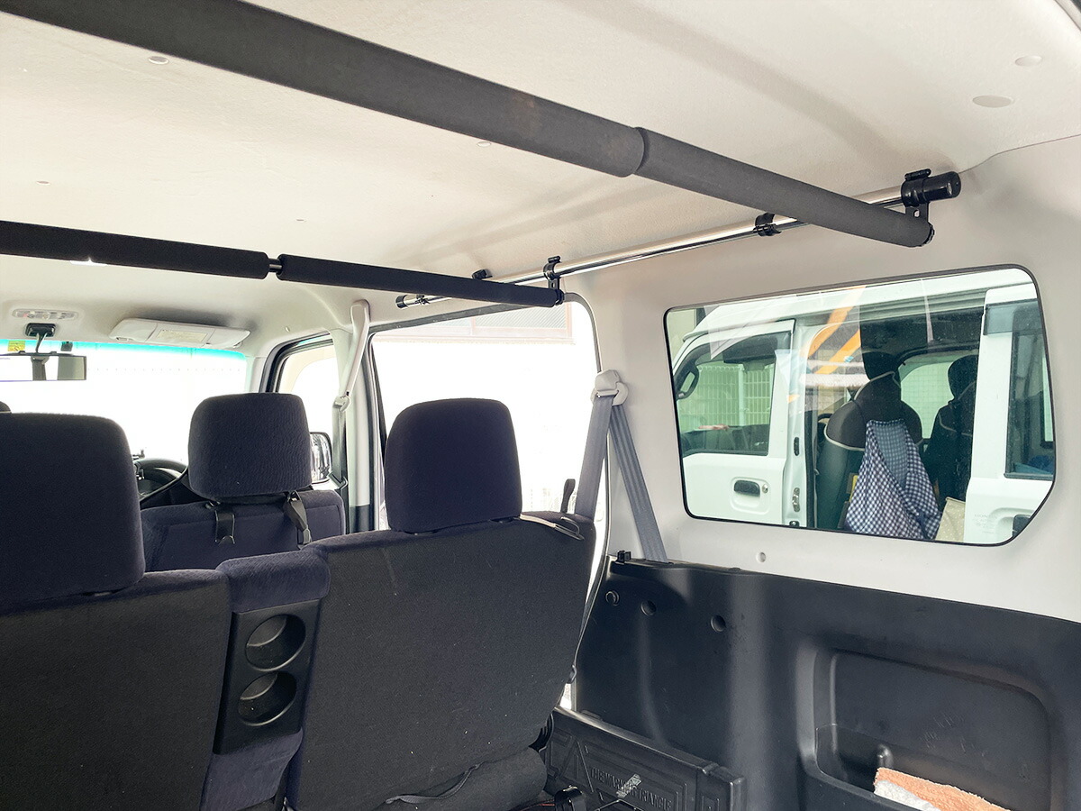 バモス ホビオ ルーフインナーパイプ ロッドホルダー 【公式通販】