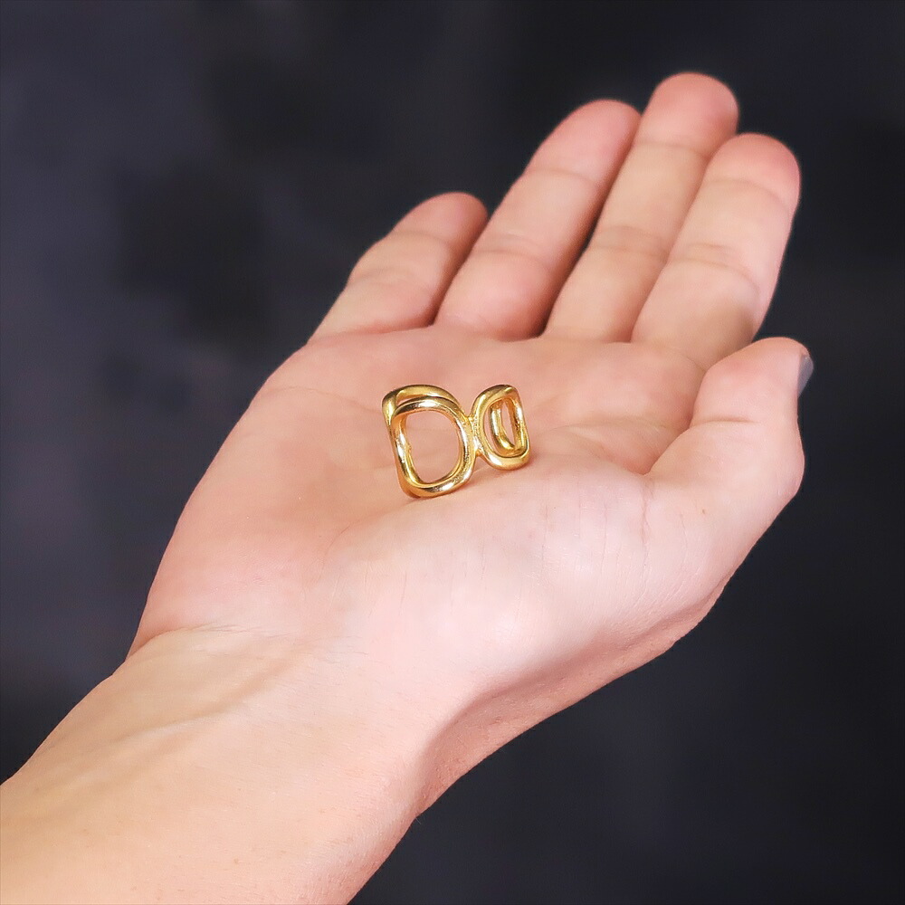 楽天市場】【唯一無二。圧倒的な存在感】リング 指輪 レディース 22金