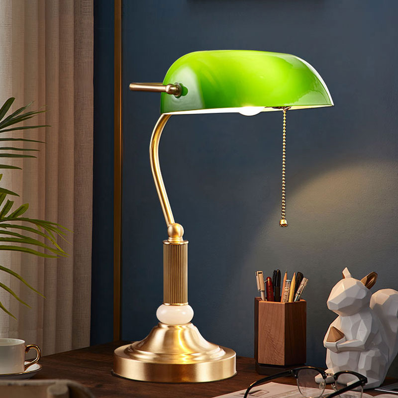 楽天市場】バンカーズランプ バンカーランプ デスクライト レトロ