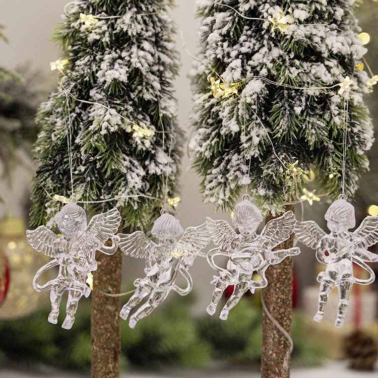 楽天市場】クリスマスツリー オーナメント 8個セット 北欧風 天使