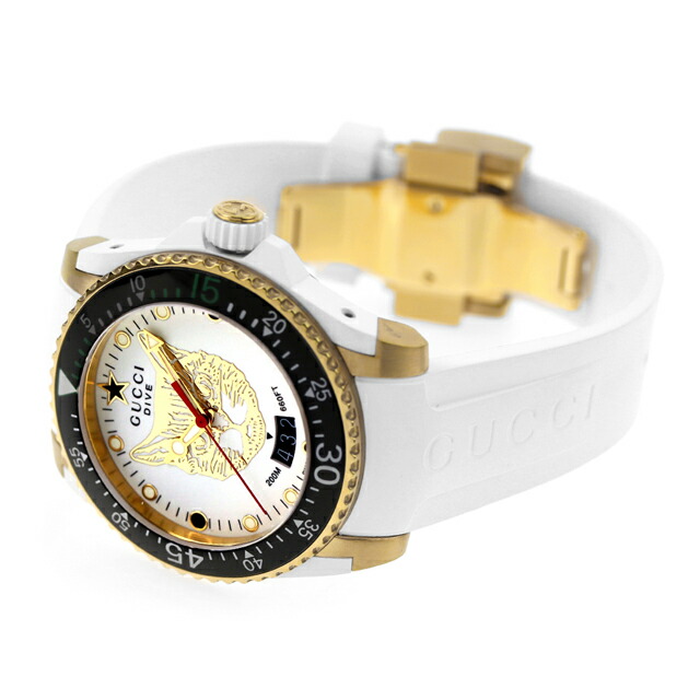 楽天市場】グッチ ダイヴ クオーツ 腕時計 メンズ GUCCI YA136322
