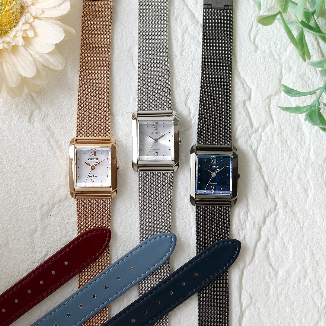 楽天市場】シチズン エル スクエアコレクション スクエアシェイプ