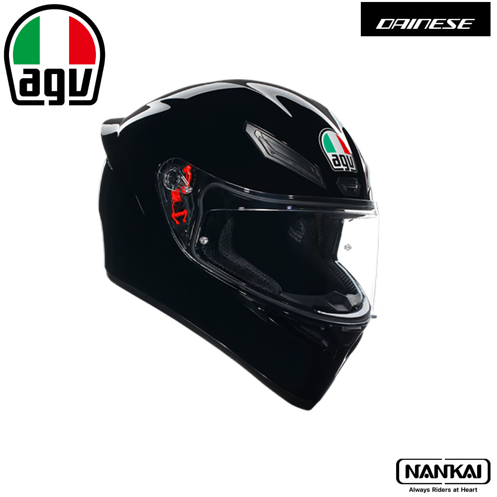 楽天市場】AGV(エージーヴイ)K1 S JIST Asian Fit - BLACK : ナンカイ