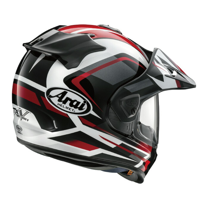 楽天市場】アライ TOUR-CROSS V DISCOVERY RED オフロード バイク