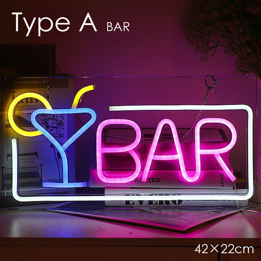 楽天市場】LED ネオンサイン インテリア ネオンライト アートパネル