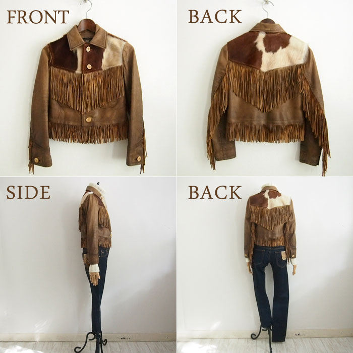 楽天市場】ラルフローレン ダブルアールエル レディース ラム レザー