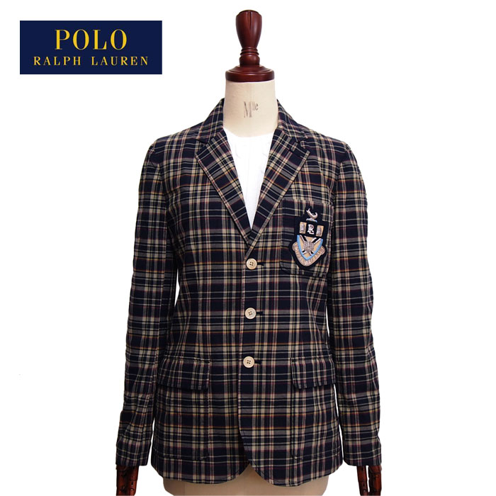 楽天市場】ラルフローレン ポロ レディース マドラスチェック コットン