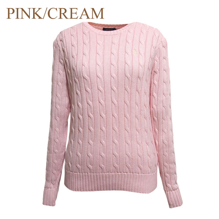 楽天市場】ポロ ラルフローレン レディース ケーブル編み クルーネック