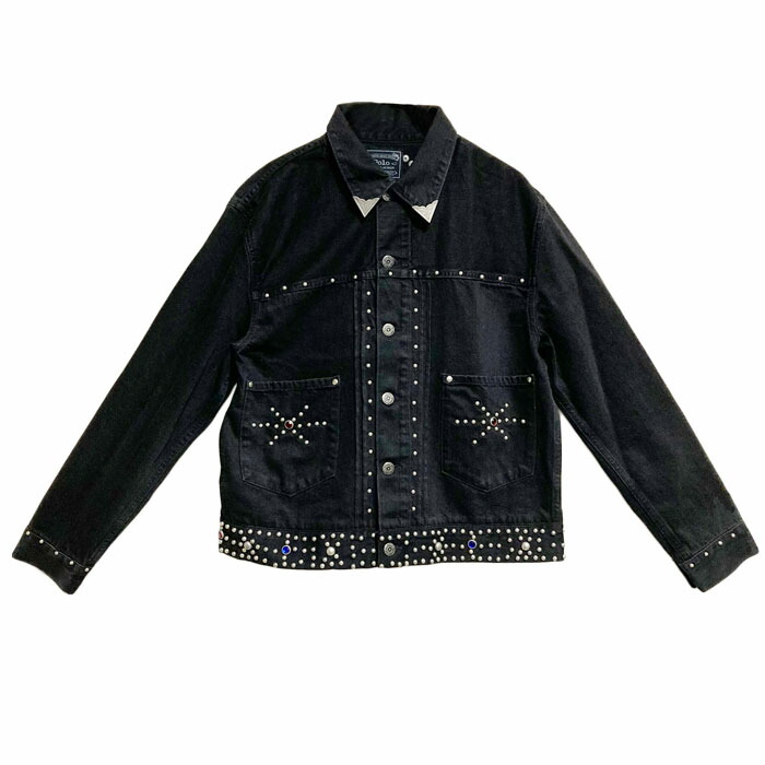Ralph Lauren スタッズ付きデニムジャケット M DENIM&SUPPLY RALPH