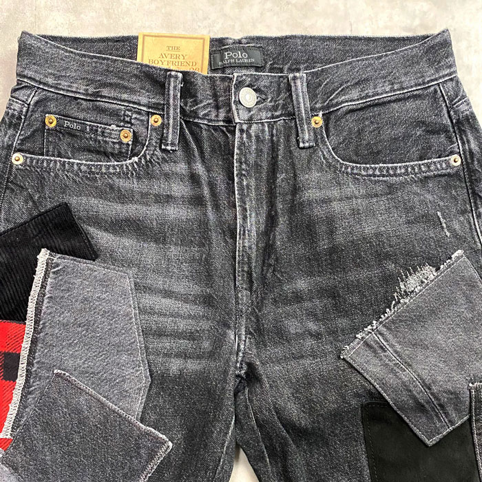 楽天市場】ポロ ラルフローレン レディース パッチワーク ボーイ