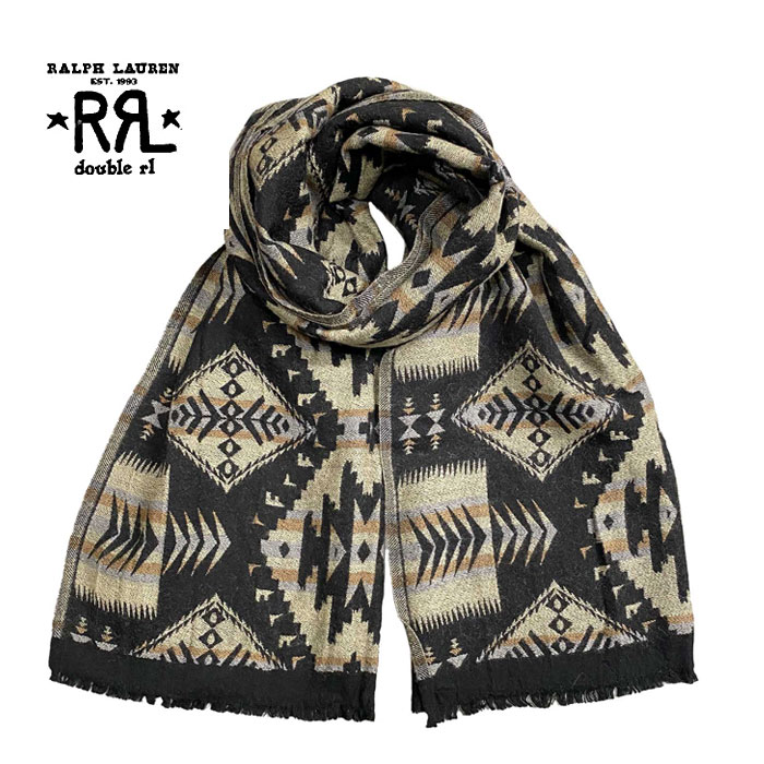 楽天市場】ラルフローレン ダブルアールエル RRL ネイティブ柄 ウール