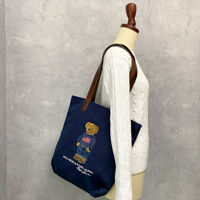 楽天市場】ポロ ラルフローレン レザーハンドル ビッグ デニムスタイル