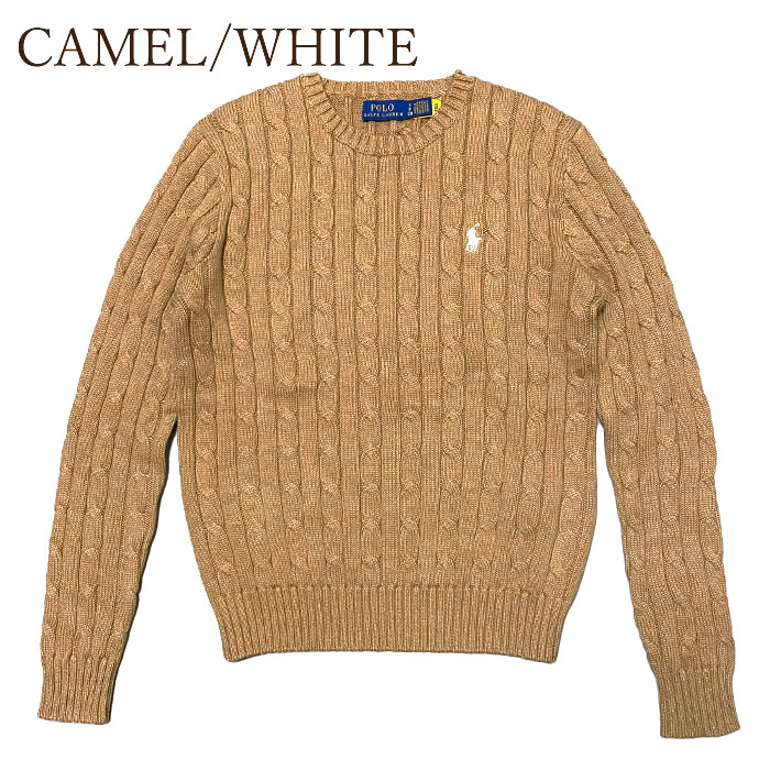 楽天市場】ポロ ラルフローレン レディース ケーブル編み クルーネック