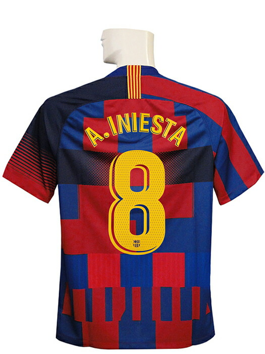 NIKE バルセロナ AUTHENTIC ユニフォーム S イニエスタ 8 NIKE FC