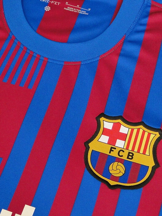 楽天市場】(ナイキ) NIKE/21/22バルセロナ/ホーム/半袖/メッシ/CV7891