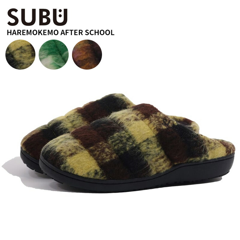 楽天市場】スブ ユニセックス 冬サンダル SUBU HAREMOKEMO AFTER