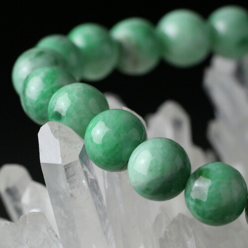 楽天市場】鑑別書付き ビルマ翡翠 ブレスレット 約9ミリ 5A