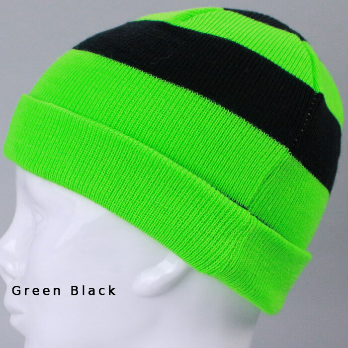 楽天市場】レビューでクーポン☆ビーニー ニットキャップ ボーダー